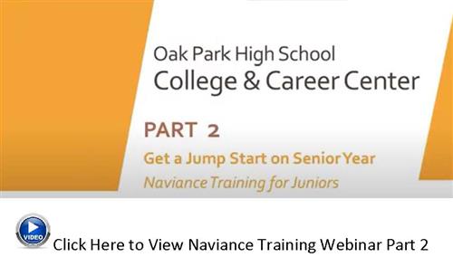 Naviance Webinar Part 2 